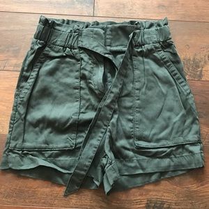 Green shorts